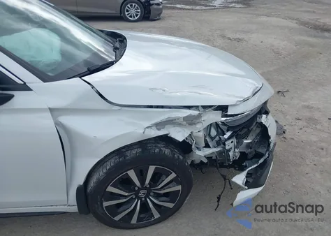 2022 Honda Civic Ex-L из США, поврежденный, VIN 19XFL1H7XNE023602